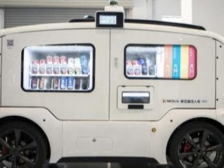Self-driving vans China