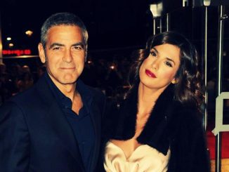 Clooney and canalis in sardinia