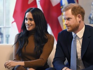 harry and meghan in LA delivering fodd for charity