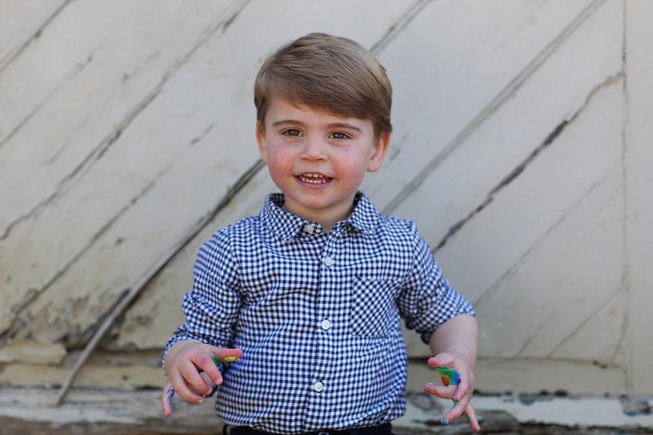 prince louis turns two today