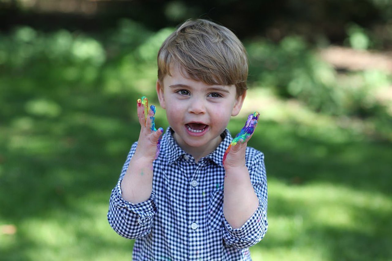 prince louis turns two today