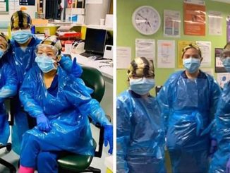 covide three nurses tested postive after using emergency PPE