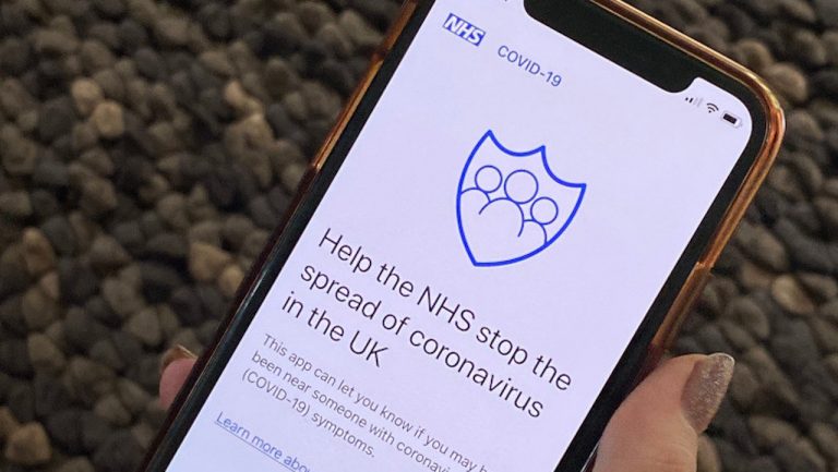 NHS contact-tracing app