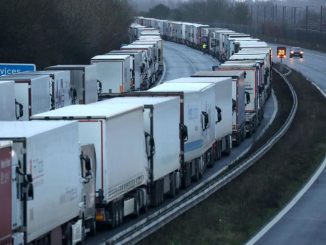 lorry drivers on m20