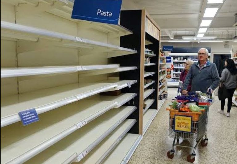 panic buying restrictions