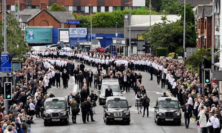 Funeral of Bobby Storey- Sinn Fein members will soon know the prosecution’s decisions