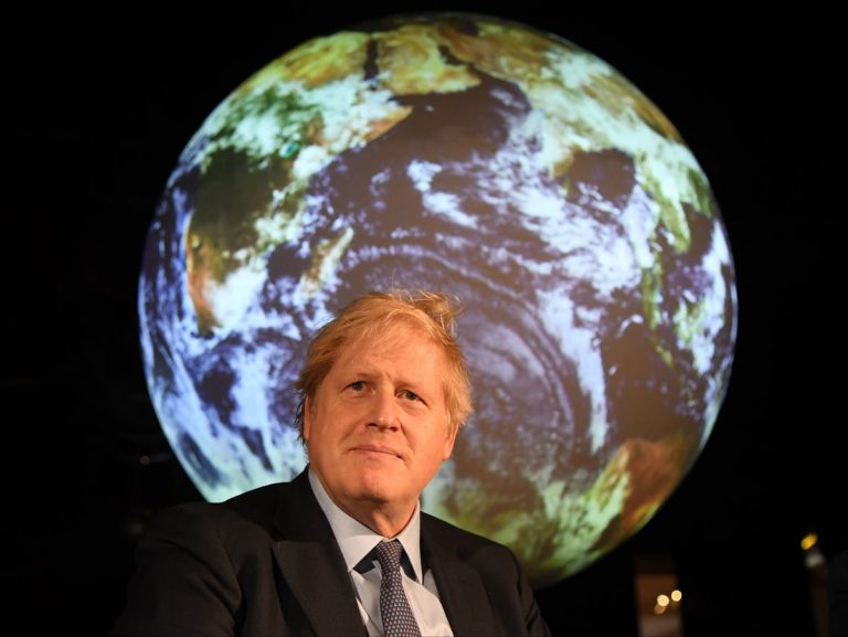 Boris Johnson climate change
