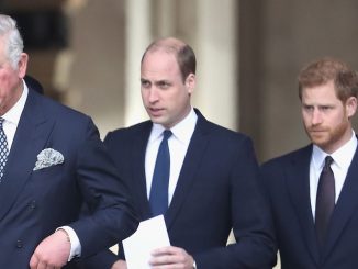 Prince Harry, Prince Charles, and Prince William