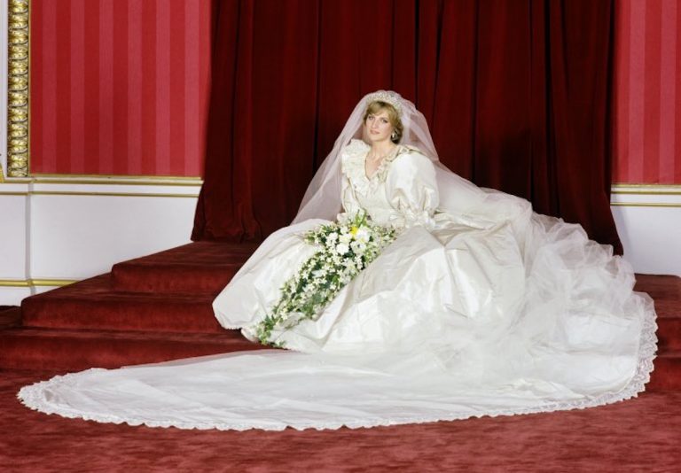 diana's wedding dress