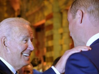 Joe Biden and Prince William