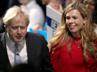 Boris Johnson and his wife Carrie