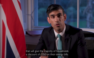 Rishi Sunak: Energy bills to increase by 54%