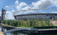 Gas leak at the Olympic Park in London