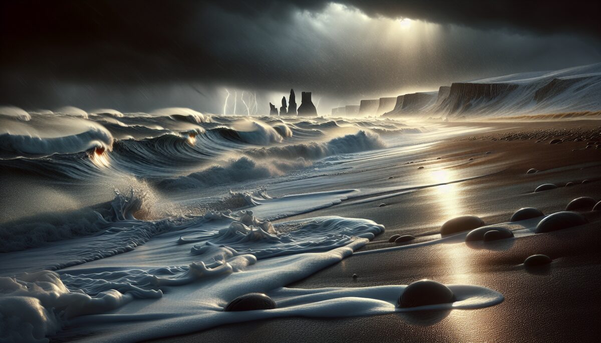 Mother's bravery saves son from drowning during storm at Aberdeen beach