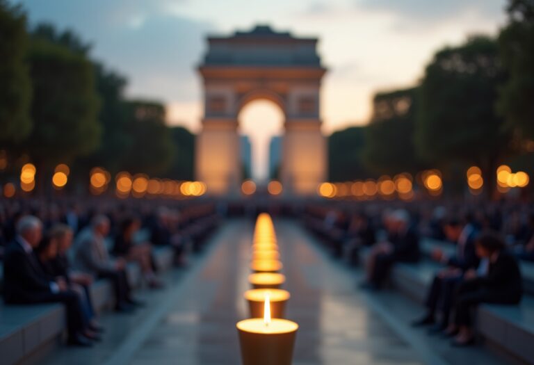 Ceremony honoring fallen heroes with Elizabeth Emblem award