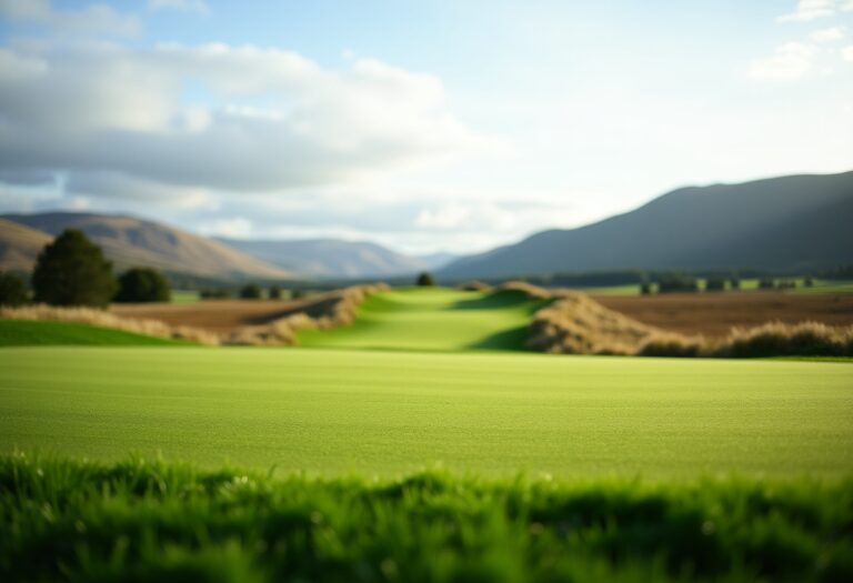Eric Trump discussing Trump golf course in Scotland