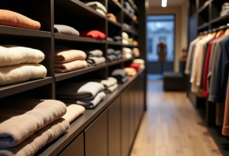 Elegant cashmere and wool products from Johnstons of Elgin
