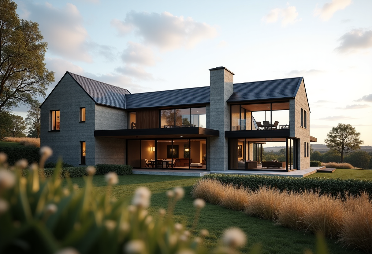 Luxury home in Aberdeenshire countryside for sale