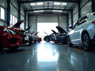 Newly opened accident repair centre in Aberdeen