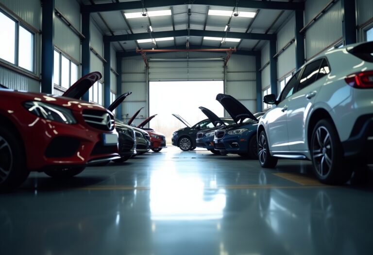 Newly opened accident repair centre in Aberdeen