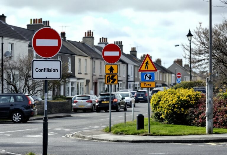 Confusion caused by conflicting speed limit signs in Aberdeen