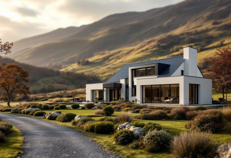 Beautiful family home in the serene Scottish countryside