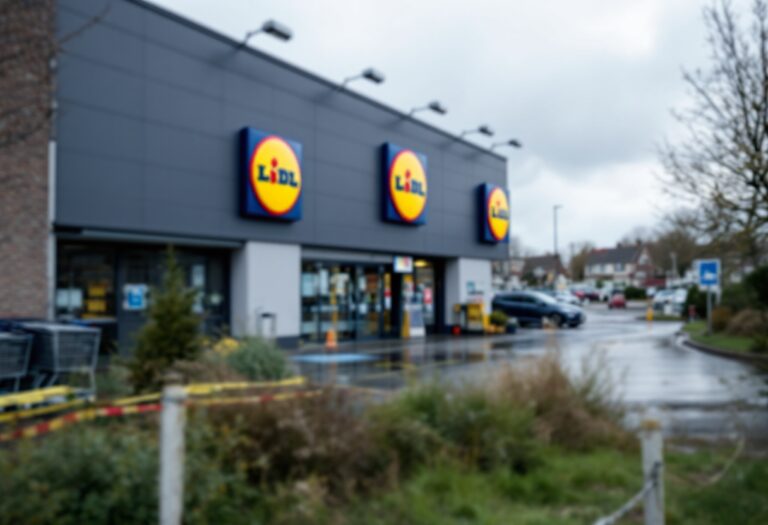 Lidl store concept image in Aberdeen community