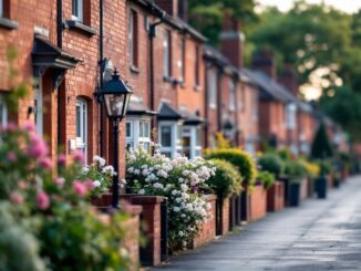 Graph showing rising house prices in Aberdeen