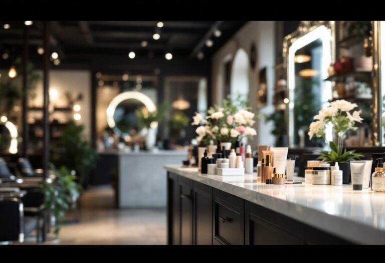 Sisters renovating an office into a beauty salon