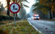 Scene of A9 road closure near Tomich due to crash