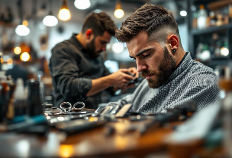 Image depicting the aftermath of a barber assault incident