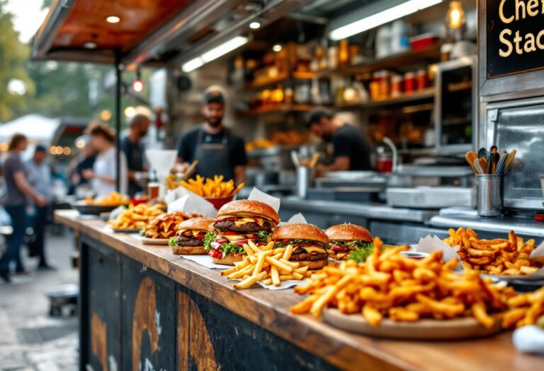 Chef's Stack food van serving delicious dishes in Dyce