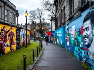 Interactive trail honoring Denis Law in Aberdeen
