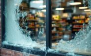 Thieves executing a complex heist at a newsagent in Inverness