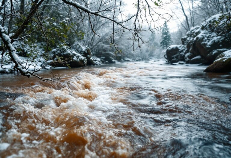 Flood alerts issued in northern regions due to heat rise