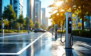 Electric vehicle charging station in North Kessock