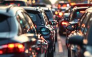 Traffic congestion in Nairn caused by temporary light failure
