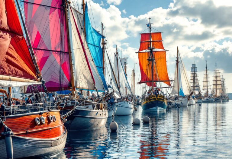 Volunteers engaging at the Tall Ships Races 2025 event