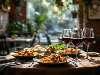 Cozy family-run Italian restaurant with traditional decor