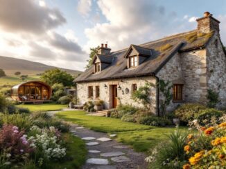 Charming cottage in Speyside with glamping pod