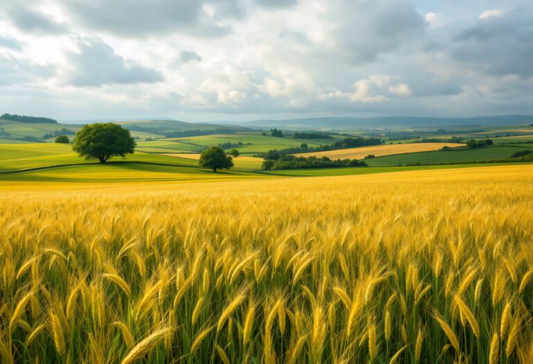 Farmers in Aberdeen protesting inheritance tax relief changes