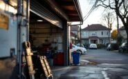 Garage facing closure from noise complaints by neighbors