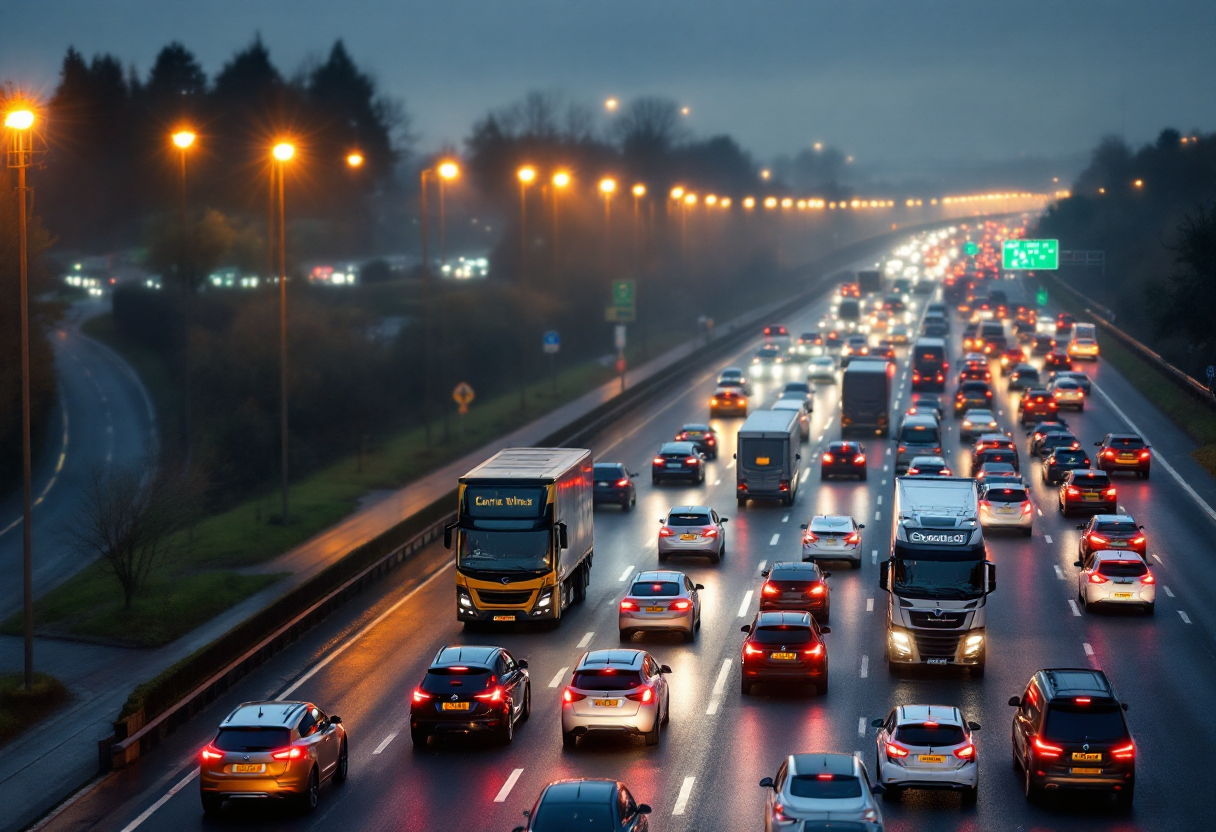 M3 traffic delays Police incident updates