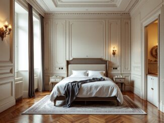 Interior of a transformed historic flat in Aberdeen