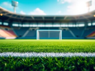 Musa Dibaga in azione come portiere in League One
