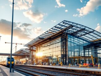 New Birmingham Airport train station improving travel efficiency