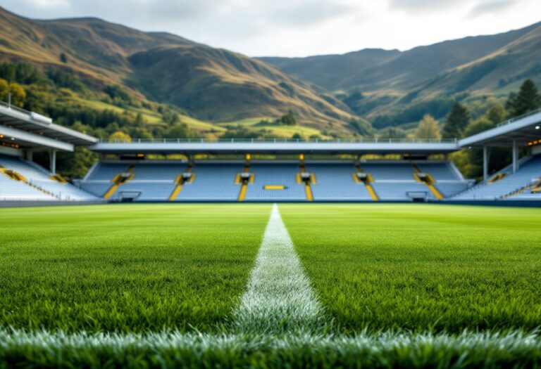 Scottish football clubs competing in a thrilling match