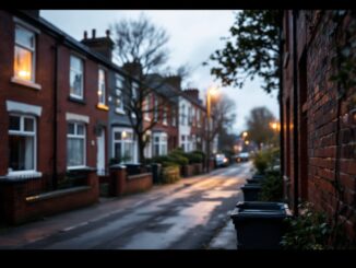 Community members reacting to a serious incident in West Belfast