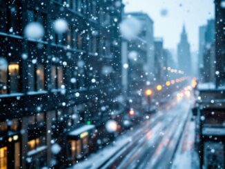 Heavy snow and rain forecasted for the UK winter storm