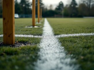 Players competing in shinty pre-season friendlies